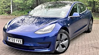 2021 Tesla Model 3 Standard Range Plus  Interior and Exterior Walkaround 4K [upl. by Matazzoni]