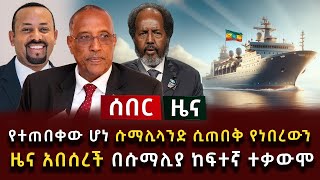 ሰበር ዜና  የተጠበቀው ሆነ ሱማሊላንድ ሲጠበቅ የነበረውን ዜና አበሰረች በሱማሊያ ከፍተኛ ተቃውሞ [upl. by Philips718]