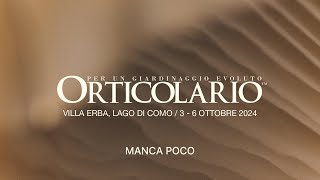 Orticolario 2024 quotTerraequot  manca poco [upl. by Stella197]