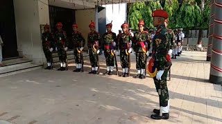 BNCC of MMSC Guard Of honour  BNCC  NCC Bangladesh [upl. by Orestes]