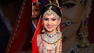 Beautiful Bride 😍 nikkusumitofficial nikkusumit nikkusumitvideo wedding weddingdress trending [upl. by Ahsirtap]