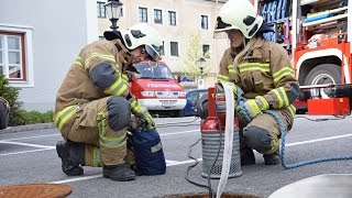 Stresstest für Hochwasserschutz Hallein bestanden [upl. by Tombaugh]