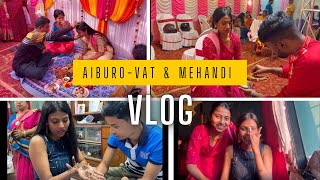 Didir aiburobhat ar Mehendi🥳🥳♥️🥳🥳BongPosto wedding bongposto sisterweddingvlog [upl. by Agn781]