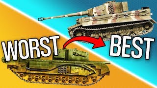 RANKING EVERY TANK IN BF5 FROM WORST TO BEST Outdated😅 [upl. by Maleki]