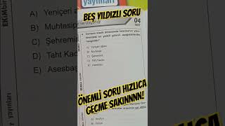 KPSS TARİH DENEME SORU ÇÖZÜMLERİ kpss önlisans ortaöğretim [upl. by Perkoff775]