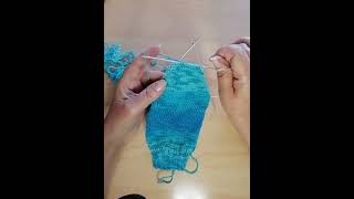 Socken stricken Bumerangferse Teil 2 [upl. by Adniral]