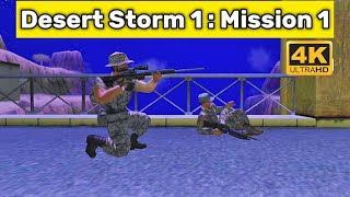 Conflict Desert Storm 1  Mission 1 2024 Full Game 🎮 [upl. by Silrak]