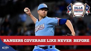 Texas Rangers Coverage Never Done Before  DLLS Rangers Podcast [upl. by Eidda]