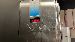 Horrible Montgomery Hydraulic Service Elevator  Core N  Woodfield Mall  Schaumburg IL [upl. by Halland824]