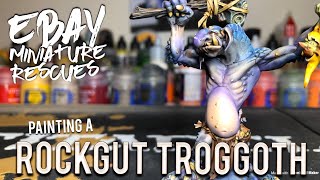 eBay Miniature Rescues  Painting a Rockgut Troggoth [upl. by Weihs]