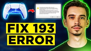 How To Fix Error 193 When Overclocking Controller on Windows 11 2024  Step by Step Tutorial [upl. by Georgiana178]