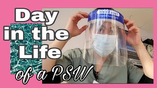 Day in the Life of a PSW  PSW in Canada  marjvelasco [upl. by Suhcnip630]