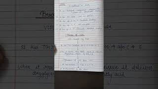 VLDL biochemistry notes biochemistry ytshorts trending notes [upl. by Anaylil73]