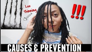 Got THINNING Locs THIS Might Be What You Are Doing Wrong  Healthy Loc Growth [upl. by Shepard]