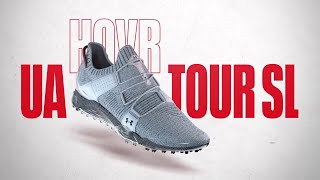 Under Armour HOVR Tour Spikeless Golf Shoes FEATURES [upl. by Shiroma]