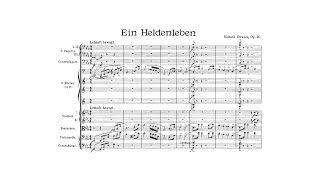 Richard Strauss Ein Heldenleben Op 40 TrV 190 with Score [upl. by Delmer]