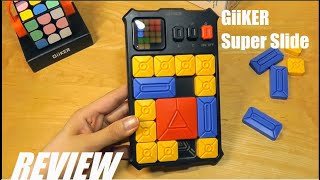 REVIEW GiiKER Super Slide  Electronic Smart Puzzle Game  Interactive Handheld Console [upl. by Nedak]