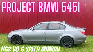 2005 BMW 545i New projectdaily driver [upl. by Maighdlin]