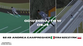 Odwzoruj to w DSJ4 S2 2 Andrea Campregher 111m Szczyrk 2023 [upl. by Ecirtaemed]