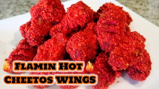 Hot Cheetos Chicken Wings  Easy Chicken Wing Recipes [upl. by Loftus]