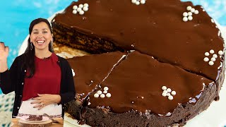 NoBake Chocolate Biscuit Cake Greek Mosaiko [upl. by Deana]