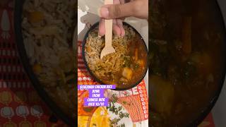 Schezwan chicken rice bowl from Chinese wok review trendingnow viralshorts2024 [upl. by Namwob]