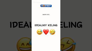 IDEALNIY KELING 😅❤️ shorts tiktok instagram youtubeshorts rek funny [upl. by Rosabella390]