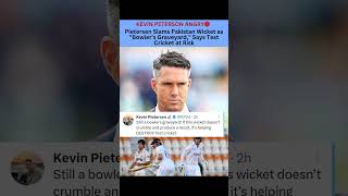 Kevin Pietersen Criticizes Pakistan Pitch as quotBowlers Graveyardquot  Concerns for Test Cricket [upl. by Einaled]