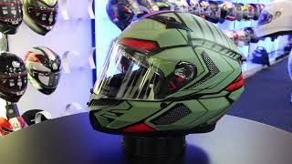 AGV K3 Decept Motorcycle Helmet Matt Green [upl. by Nivad]