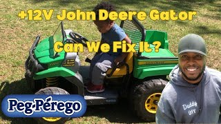 Peg Perego John Deere Gator Not Working  Troubleshooting [upl. by Oreves]