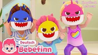 🌧️ Geh Weg Regen  Englisch Lernen  Sing mit Bebefinn  Bebefinn Deutsch  Kinderlieder [upl. by Eenobe]