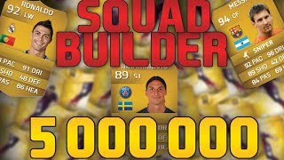 FUT14  Squad Builder quotThree monstersquot 5 000 000 crédits [upl. by Ettenim]