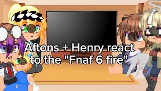 Past Aftons  Henry react to the quotFnaf 6 endingquot [upl. by Dyna528]