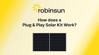 How does a Plug amp Play Solar Kit Work [upl. by Dionysus526]