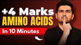 AMINO ACID mnemonic amp trick to remember for JEE Main 2025  Quick 4 MARKS 😱🔥 [upl. by Janik]