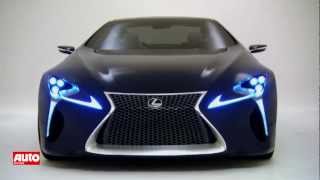 2012 Lexus LFLC Blue Concept Sportcoupé als HybridStudie HD [upl. by Hallimaj]