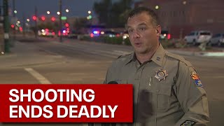 News conference following trooperinvolved shooting in Phoenix [upl. by Trab698]