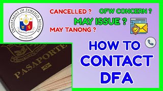 How to Contact DFA  Online  Email  DFA Customer Service [upl. by Aimal242]