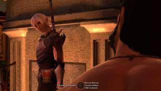 Dragon Age 2 Fenris Romance 56 A Bitter Pill Hawke Estate v2 Romance scene Rivalry [upl. by Val]