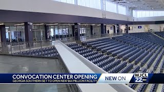 Ga Southern gets ready to open new Hill Convocation Center [upl. by Asilam]