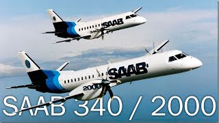 Saab 3402000 los autobuses voladores de Suecia [upl. by Barnaby]