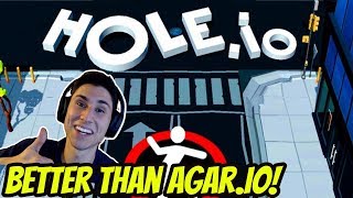 Holeio Game  BETTER THAN AGARIO  Lets Play Holeio Game  The Frustrated Gamer [upl. by Boffa]