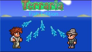 Terraria Fish Edition The Frost Daggerfish [upl. by Ynitsed]