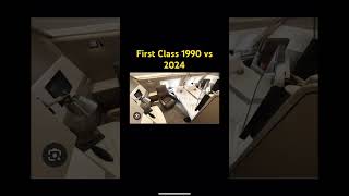 First Class 1990 vs 2024 [upl. by Dalohcin]