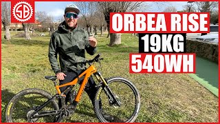 Orbea Rise Hydro 2022 EMTB  First Look  19KG amp 540WH [upl. by Edmonda938]