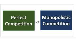 Comparison between Perfect competition amp Monopolistic competition [upl. by Sudnak]