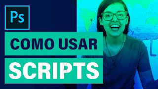 Como usar Scripts no Photoshop  As 4 MELHORES maneiras [upl. by Lothario]