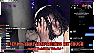 I LET MY CHAT HELP ME RIZZ MY CRUSH GONE HORRIBLY WRONG [upl. by Elwira]