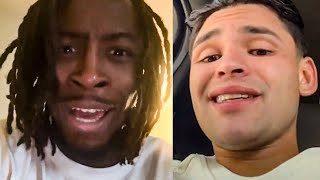 Keyshawn Davis CONFRONTS Ryan Garcia amp CHECKS him on NWord Rant after APOLOGY [upl. by Nosreg]