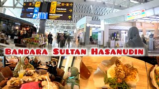 ISTIRAHAT DI WARUNG MAKAN BANDARA SULTAN HASANUDIN [upl. by Laddy]